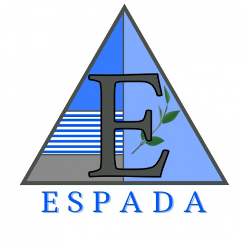 Логотип компании Школа гитары Espada